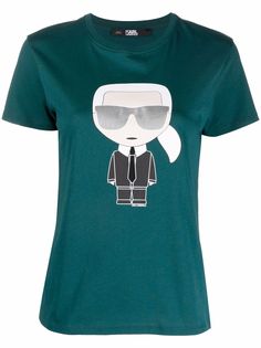 Karl Lagerfeld футболка Ikonik Karl из органического хлопка