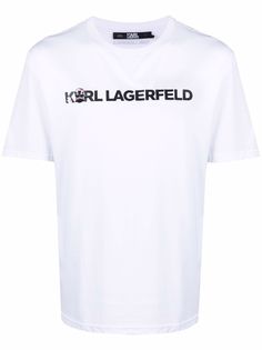 Karl Lagerfeld футболка с логотипом