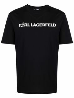 Karl Lagerfeld футболка с логотипом Ikonik