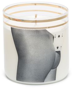 Seletti Two of Spades glass candle