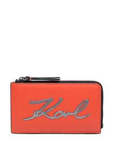 Karl Lagerfeld кошелек Signature на молнии