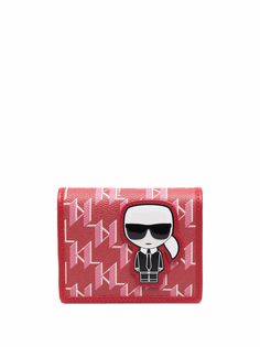 Karl Lagerfeld кошелек Ikonik с монограммой