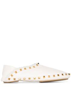 Valentino Garavani Rockstud leather slippers