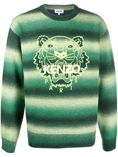 Kenzo джемпер с вышивкой Tiger
