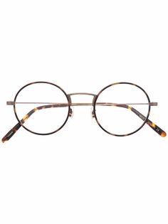 Oliver Peoples очки Ellerby в круглой оправе