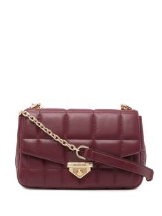 Michael Michael Kors большая стеганая сумка Soho