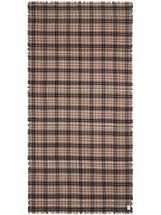 Burberry reversible check scarf