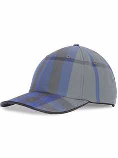 Burberry check baseball cap