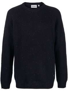 Carhartt WIP logo-patch knitted jumper