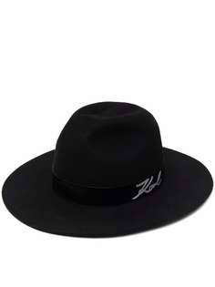Karl Lagerfeld шляпа-федора
