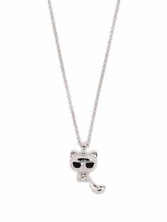 Karl Lagerfeld колье Ikonik Karl Choupette с подвеской