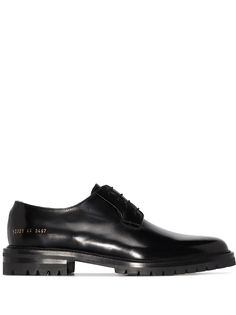 Common Projects COMMON PROJECTS DERBY WITH LUG SOLE BLK