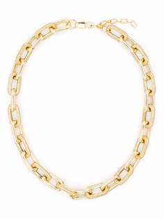 Karl Lagerfeld колье Chain с кристаллами