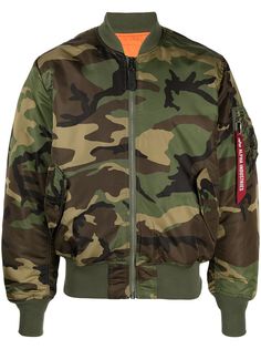 Alpha Industries MA 1 bomber jacket