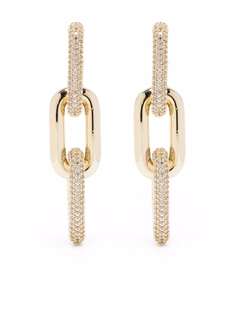 Karl Lagerfeld серьги-подвески Chain