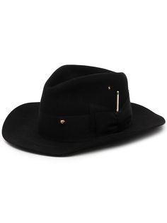 Nick Fouquet matchstick-embellished fedora hat