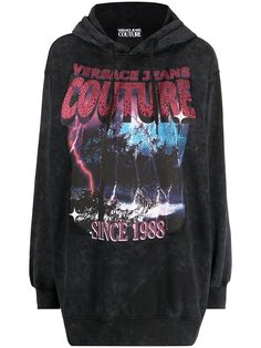 Versace Jeans Couture худи с графичным принтом