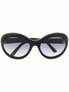 TOM FORD Eyewear солнцезащитные очки в круглой оправе