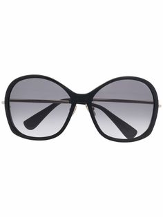 Max Mara солнцезащитные очки в массивной оправе