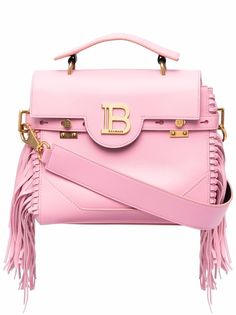 Balmain сумка-тоут BBuzz 23 с бахромой