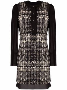 LANVIN многослойное платье-трапеция