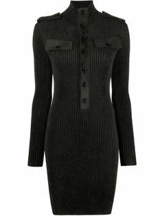 Bottega Veneta платье в рубчик