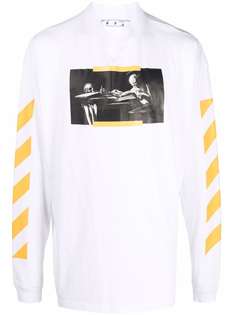 Off-White толстовка с принтом Caravaggio