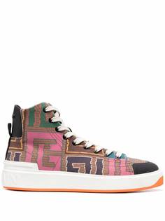 Balmain высокие кроссовки B-Court