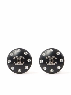Chanel Pre-Owned серьги 1996-го года с логотипом CC