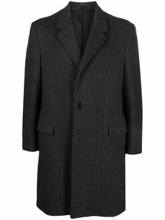 A.N.G.E.L.O. Vintage Cult клетчатое пальто 1960-х годов с заостренными лацканами