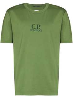 C.P. Company CP MERC CHST LG SS TEE GRN