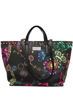 Versace Jeans Couture сумка-тоут из искусственной кожи с принтом пейсли