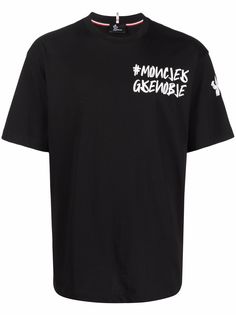 Moncler футболка с логотипом