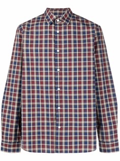 Woolrich клетчатая рубашка с длинными рукавами