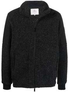 Woolrich спортивная куртка из шерпы на молнии