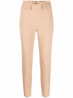 Elisabetta Franchi укороченные брюки кроя слим