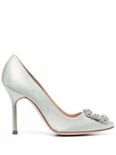 Manolo Blahnik декорированные туфли-лодочки Hangisi