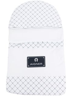 Aigner Kids конверт для новорожденного с логотипом