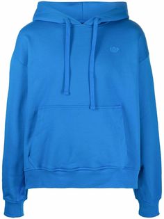 adidas худи с нашивкой-логотипом