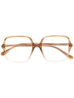 Gucci Eyewear массивные очки в квадратной оправе