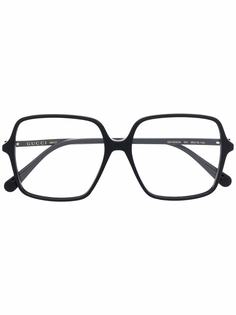 Gucci Eyewear массивные очки в квадратной оправе