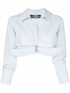 Jacquemus укороченная рубашка La chemise Terra