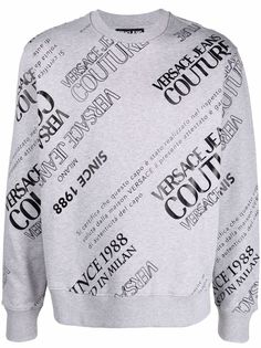 Versace Jeans Couture толстовка с логотипом