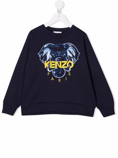 Kenzo Kids толстовка с логотипом