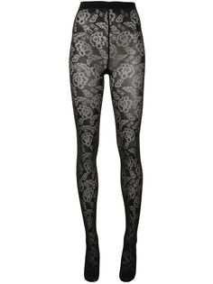 Wolford колготки Laura с цветочным принтом