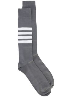 Thom Browne носки с четырьмя контрастными полосками