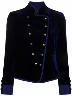 Emporio Armani двубортный блейзер