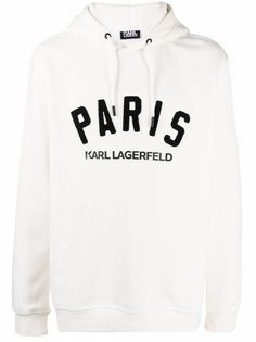 Karl Lagerfeld худи с кулиской и логотипом