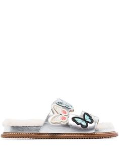 Sophia Webster SOPHIA WEB RIVA SLIDE FLT SNDL RTOE BTER