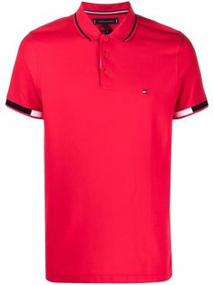 Tommy Hilfiger однотонная рубашка поло